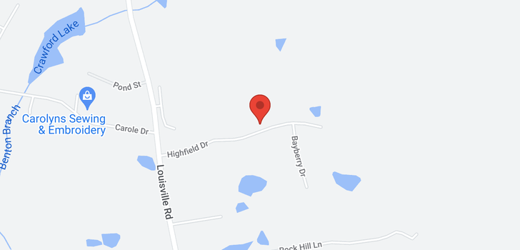 map of Lot 32 Highfield Grovetown, GA 30813